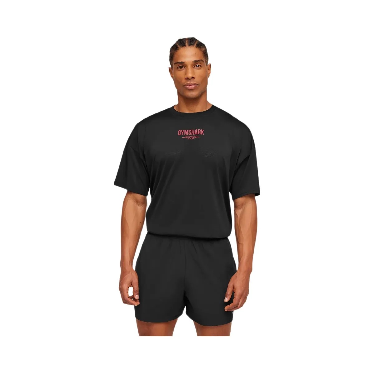 Gymshark Chrome Graphic T-Shirt "Black" - HypeFly India View 2