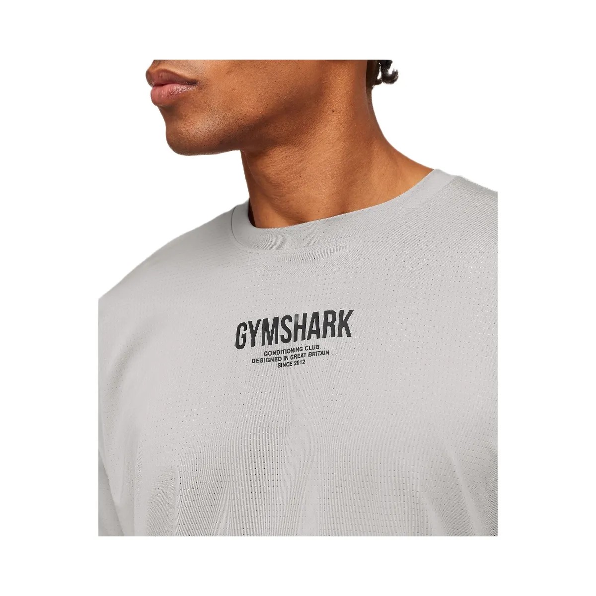 Gymshark Chrome Graphic T-Shirt "Stratus Grey" - HypeFly India View 6
