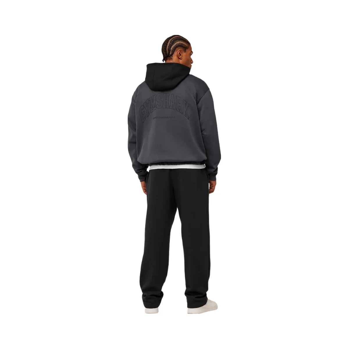 Gymshark Collegiate Tech Hoodie "Grey" - HypeFly India View 4