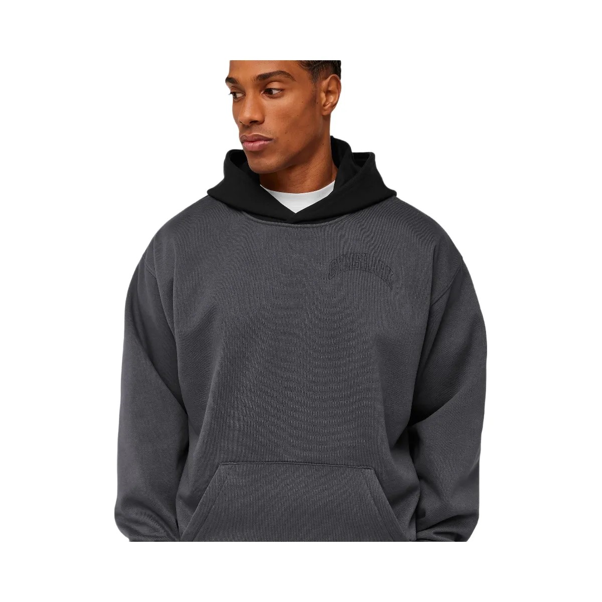 Gymshark Collegiate Tech Hoodie "Grey" - HypeFly India View 5