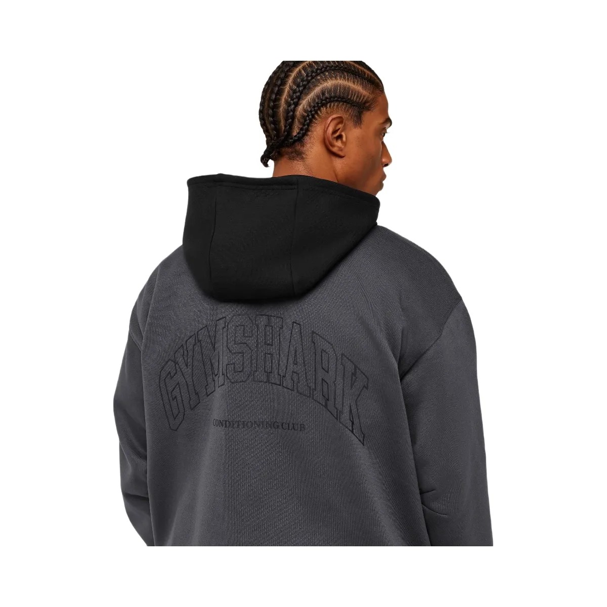 Gymshark Collegiate Tech Hoodie "Grey" - HypeFly India View 6