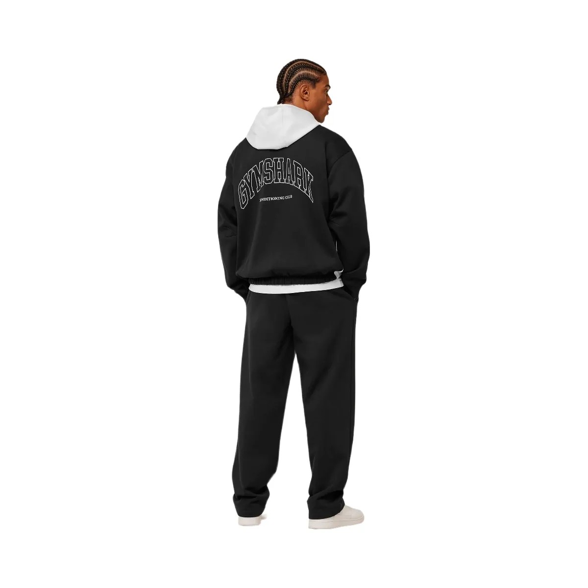 Gymshark Collegiate Tech Hoodie "GS Black" - HypeFly India View 4