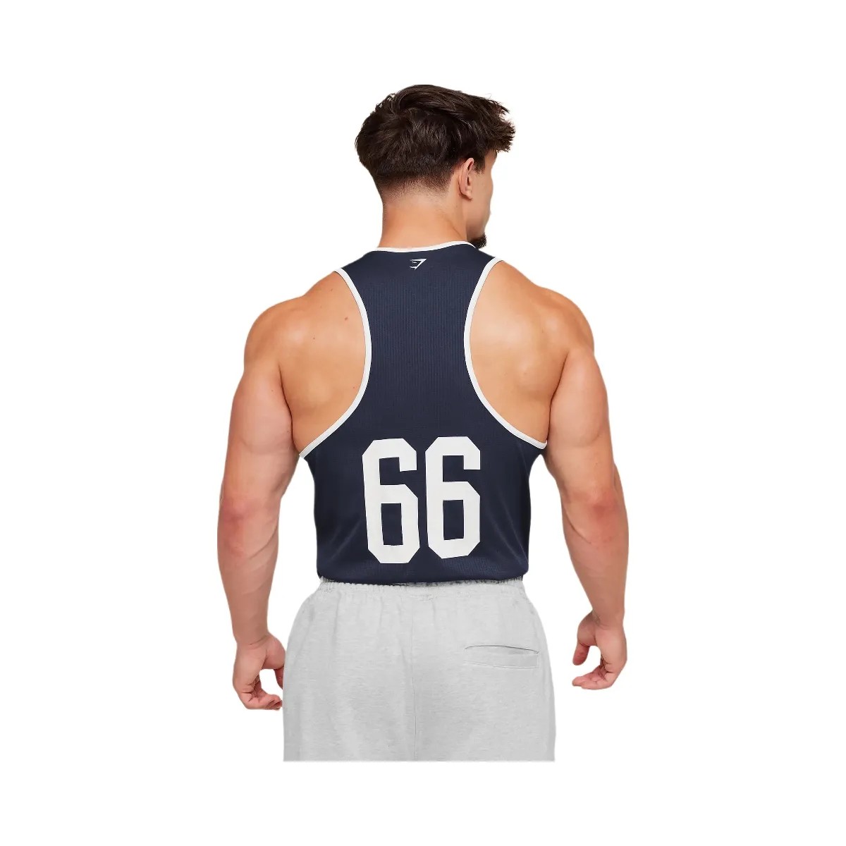 Gymshark Collegiate Tech Tank "Heavy Blue" - HypeFly India View 2
