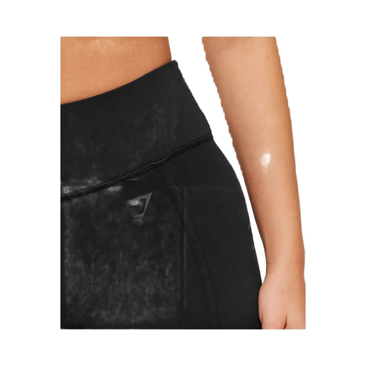 Gymshark Corset Flare Leggings "GS Black" - HypeFly India View 5