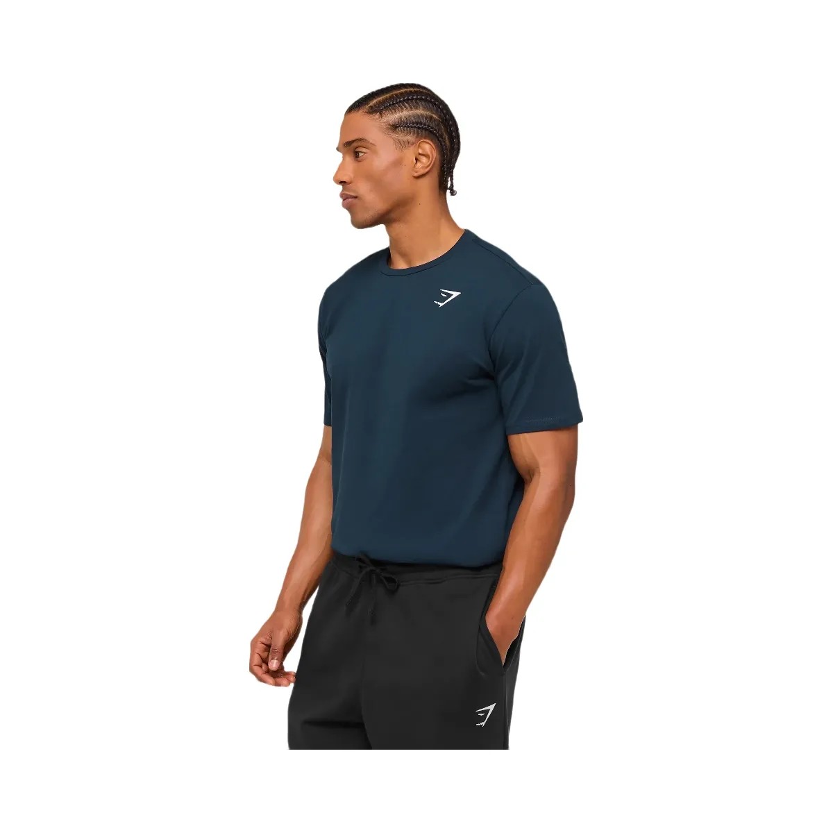 Gymshark Crest T-Shirt "Navy" - HypeFly India View 5
