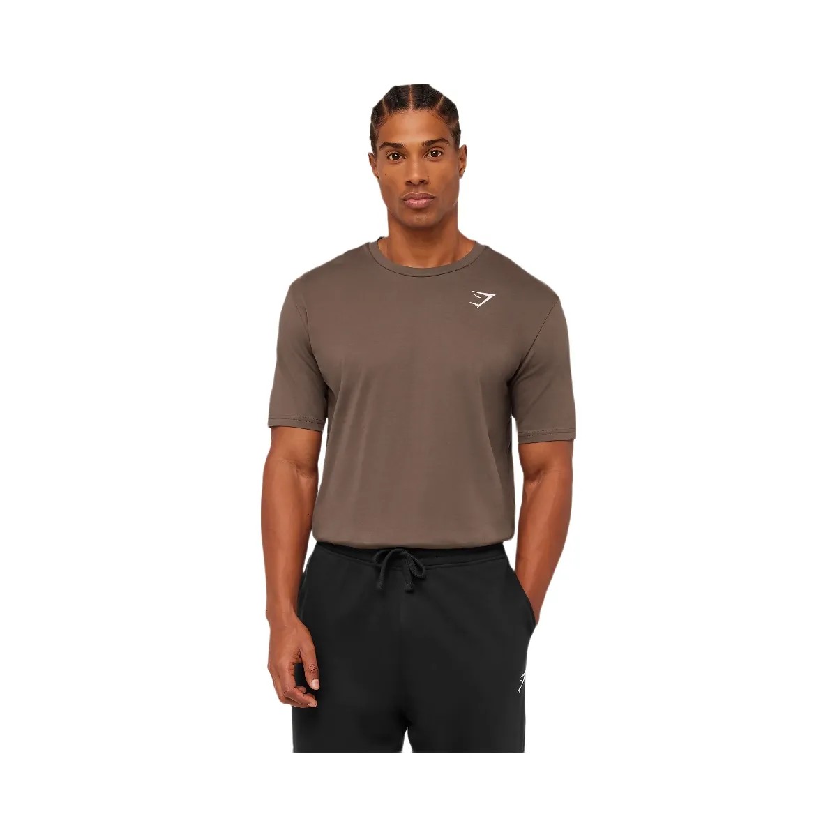 Gymshark Crest T-Shirt "Soft Brown" - HypeFly India View 1
