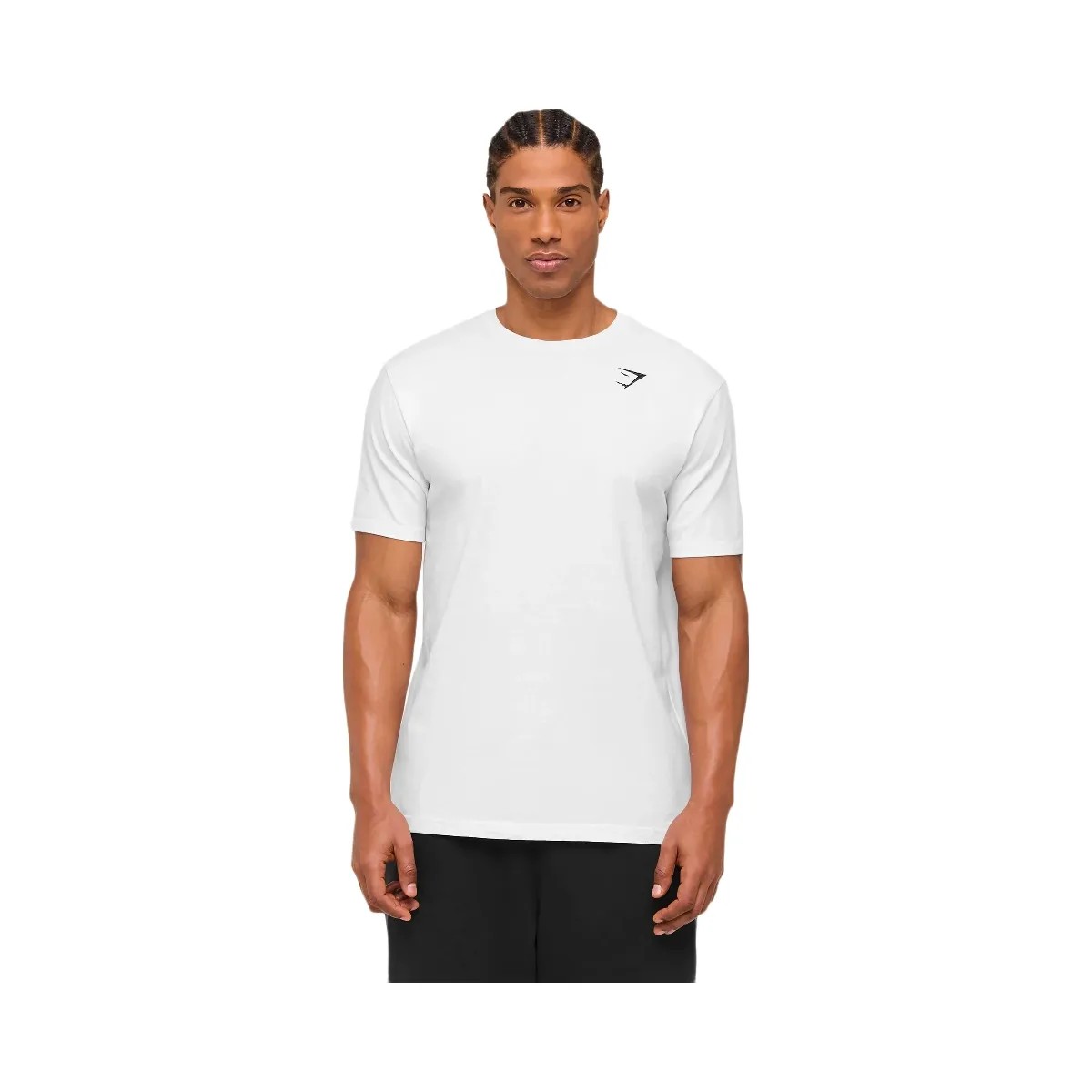 Gymshark Crest T-Shirt "White" - HypeFly India View 1