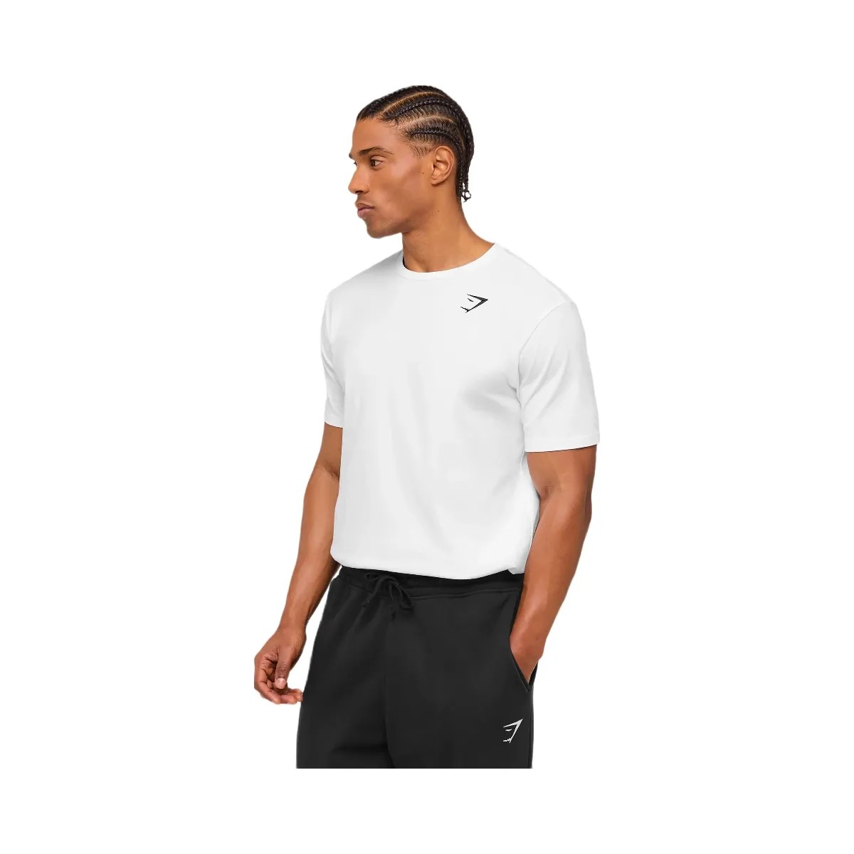 Gymshark Crest T-Shirt "White" - HypeFly India View 3