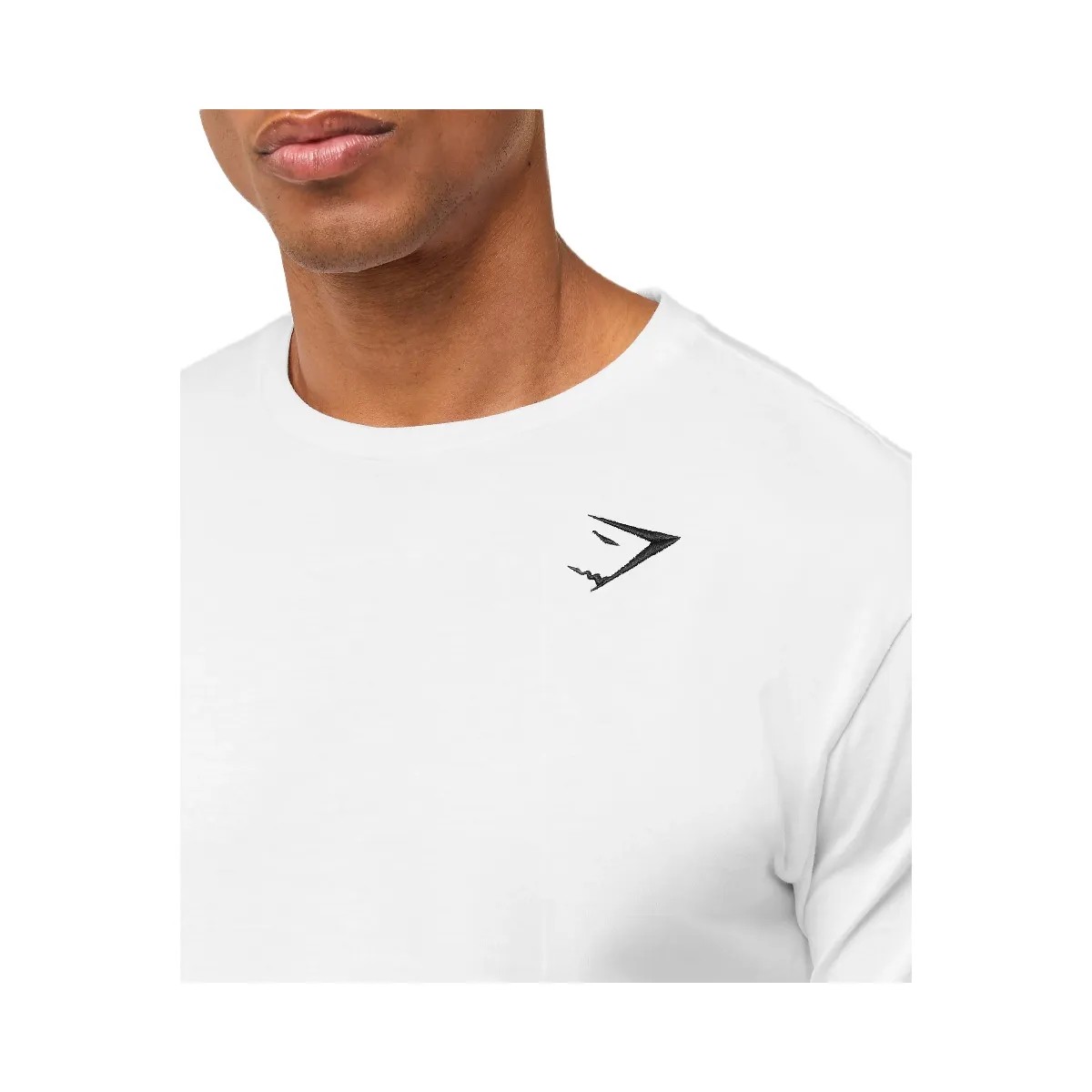 Gymshark Crest T-Shirt "White" - HypeFly India View 5