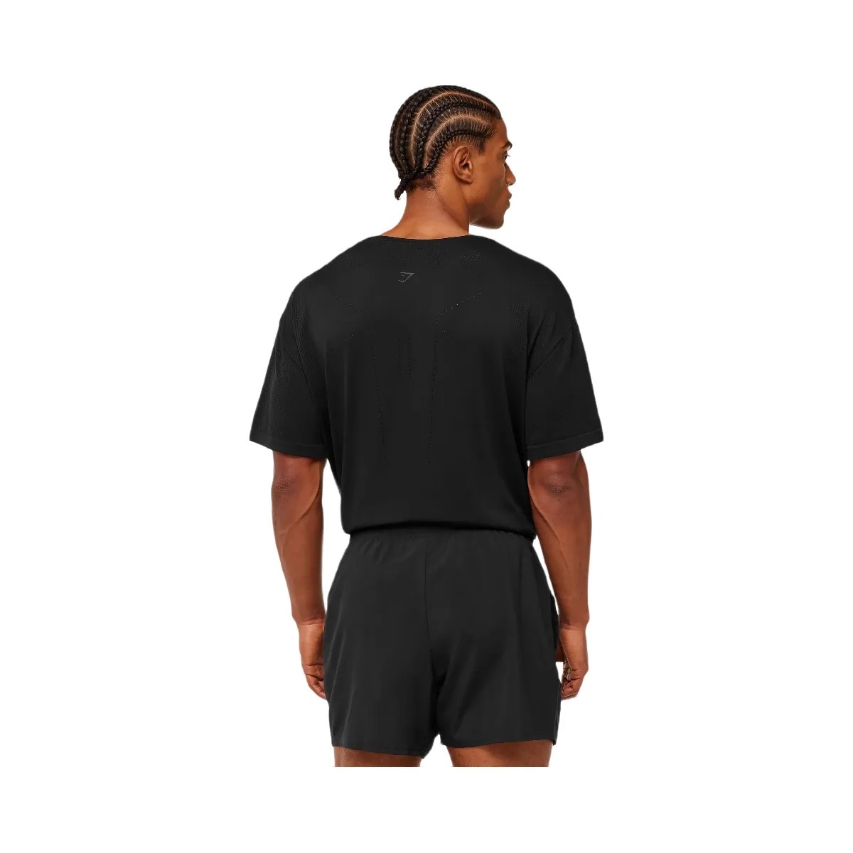 Gymshark Distance Seamless T-Shirt "Black" - HypeFly India View 2