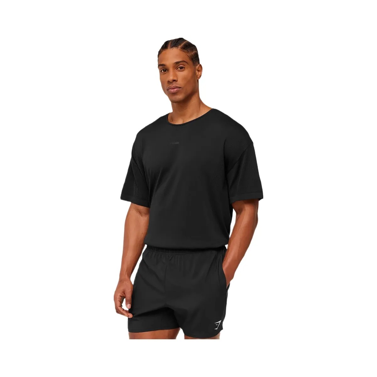 Gymshark Distance Seamless T-Shirt "Black" - HypeFly India View 3