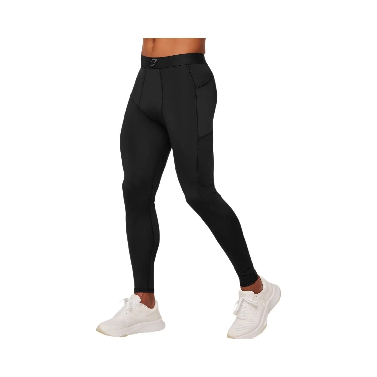 Gymshark Element Baselayer Legging "Black" - HypeFly India View 3