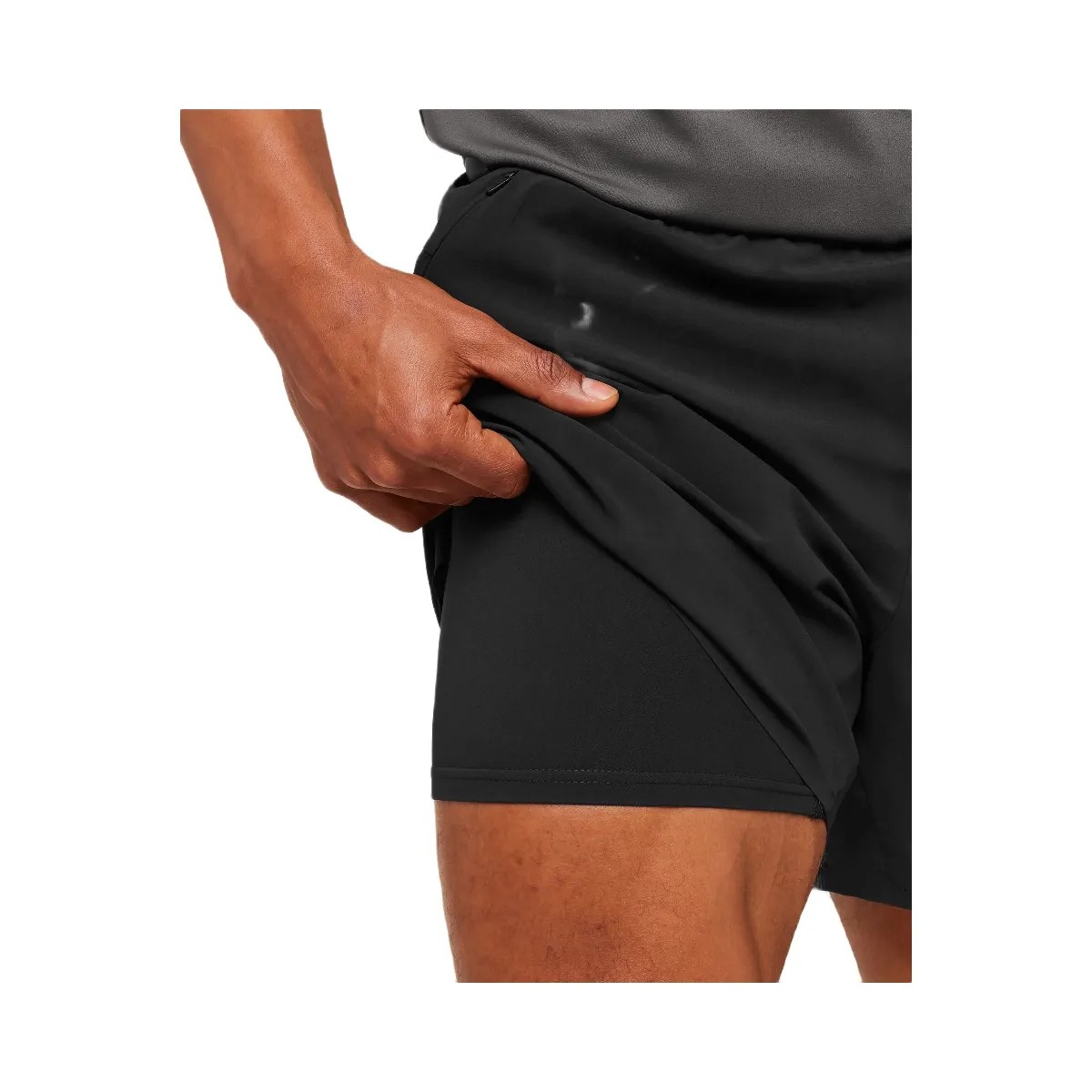 Gymshark Evolve 5" Short "Black" - HypeFly India View 5