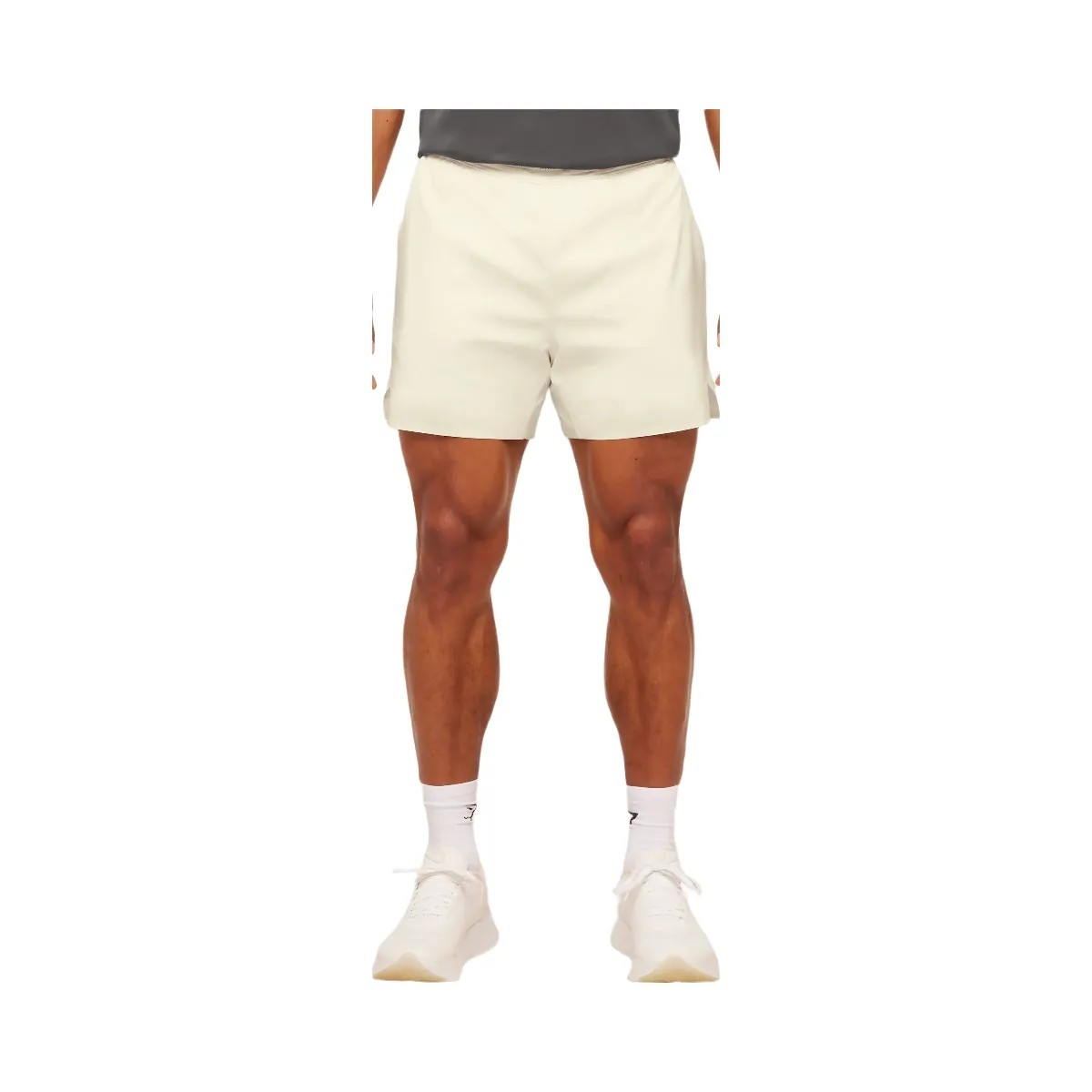 Gymshark Evolve 5" Short "Soft White" - HypeFly India View 1