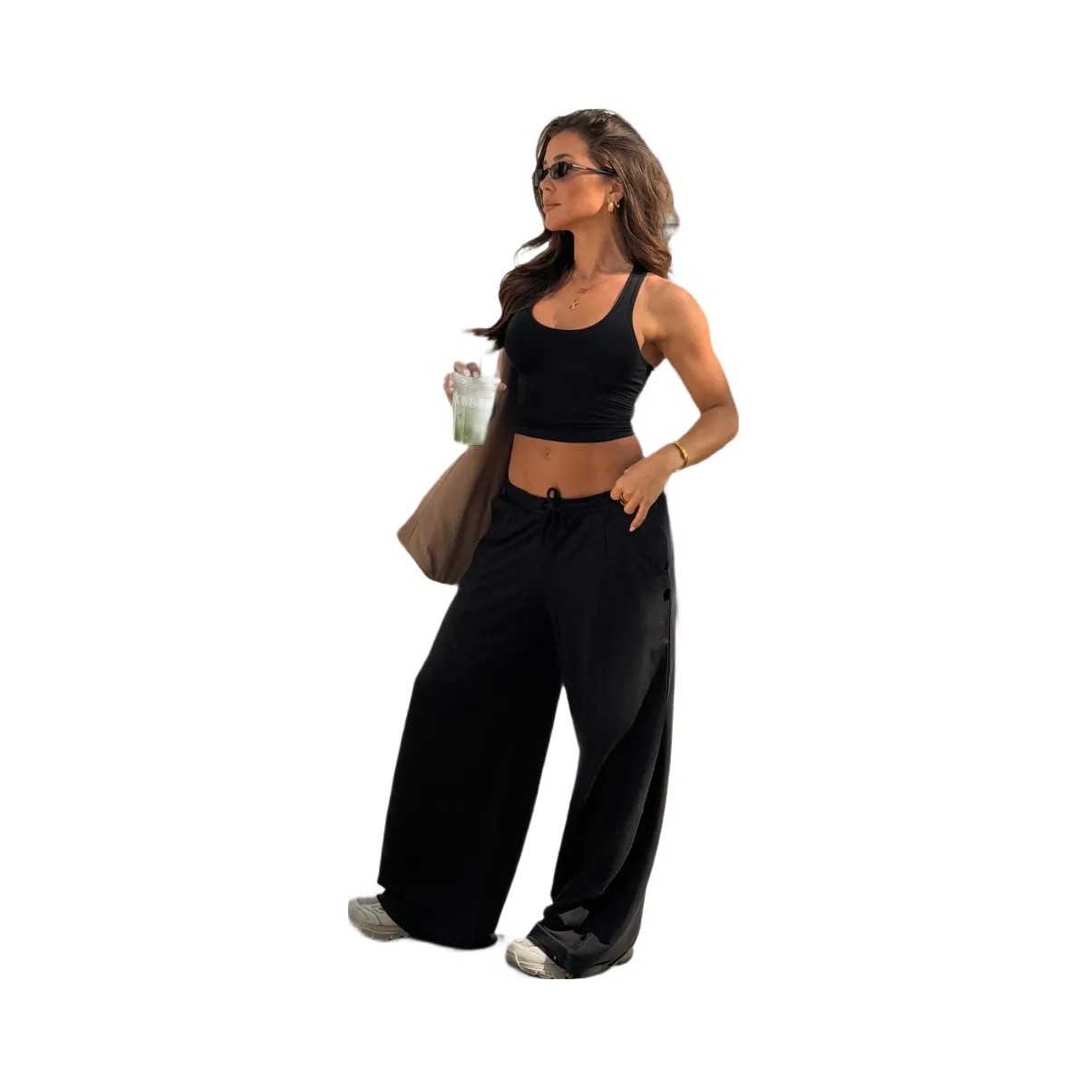Gymshark FeatherForm Tank "Black" - HypeFly India View 4