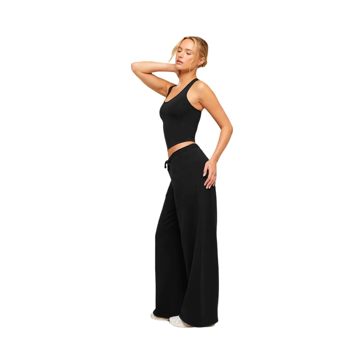 Gymshark FeatherForm Tank "Black" - HypeFly India View 6