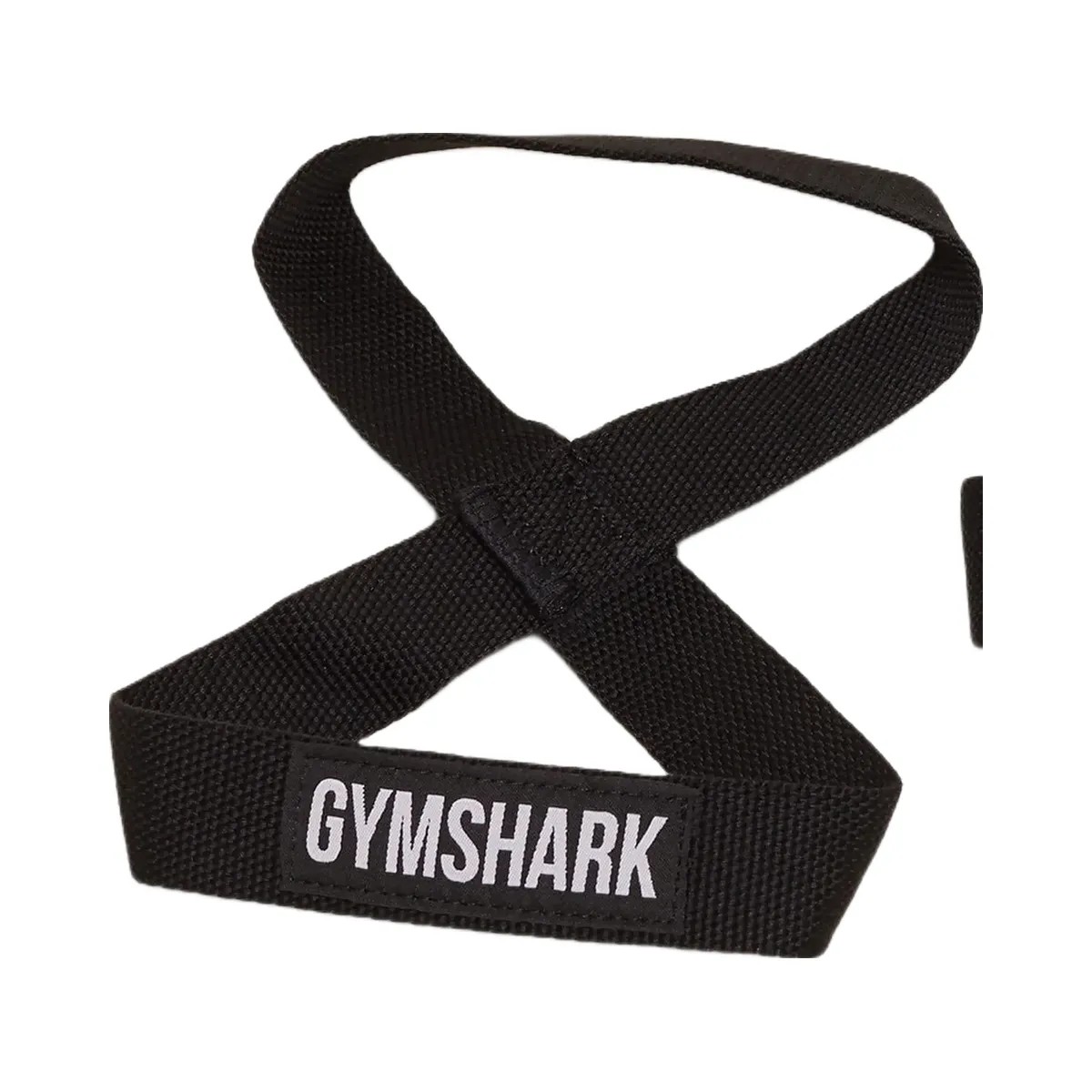 Gymshark Figure 8 Lifting Straps "Black" - HypeFly India View 1
