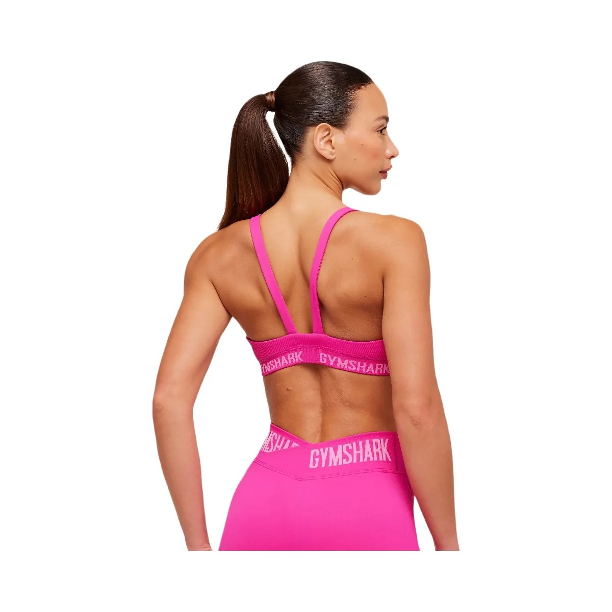 Gymshark Flex V4 Sports Bra "Super-Set Pink" - HypeFly India View 2