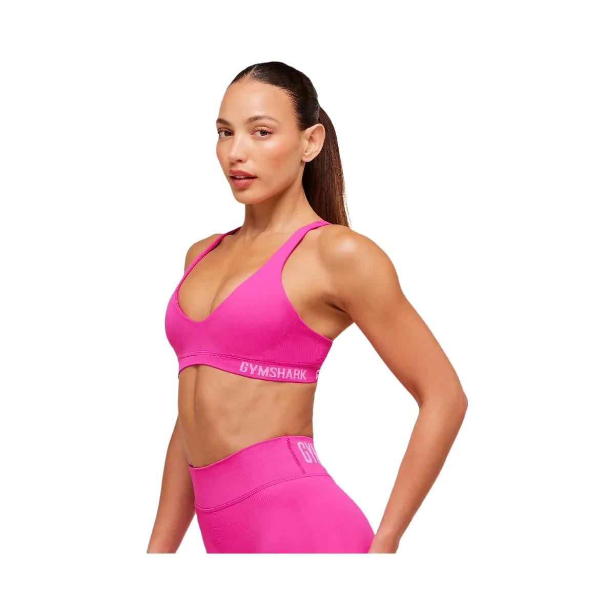 Gymshark Flex V4 Sports Bra "Super-Set Pink" - HypeFly India View 3