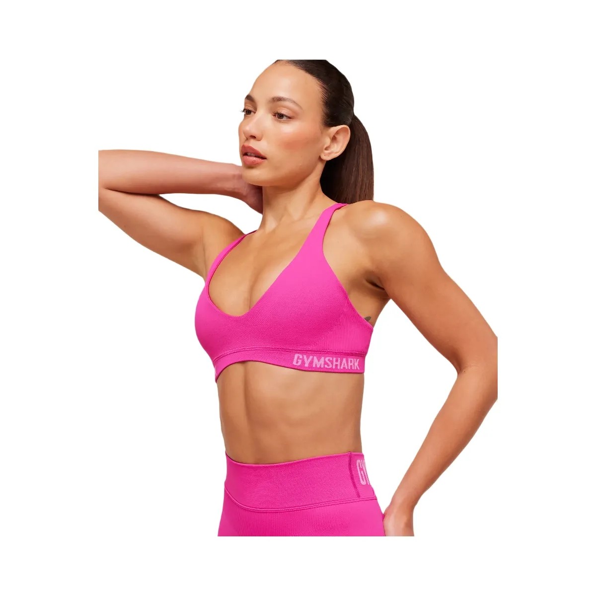 Gymshark Flex V4 Sports Bra "Super-Set Pink" - HypeFly India View 6