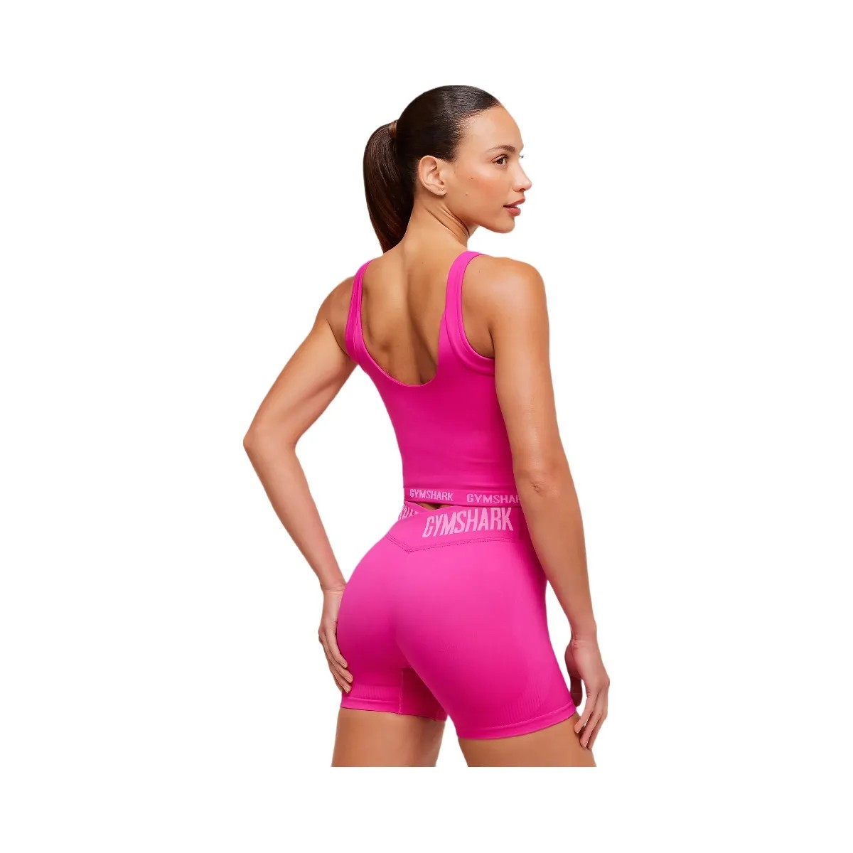 Gymshark Flex V4 Tank Top "Super-Set Pink" - HypeFly India View 2