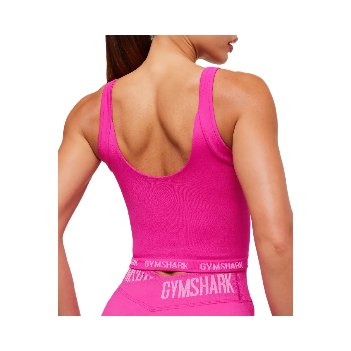 Gymshark Flex V4 Tank Top "Super-Set Pink" - HypeFly India View 5