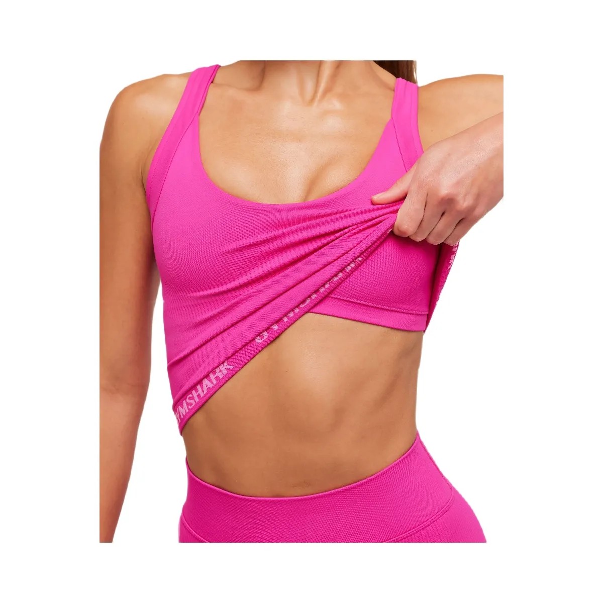 Gymshark Flex V4 Tank Top "Super-Set Pink" - HypeFly India View 6