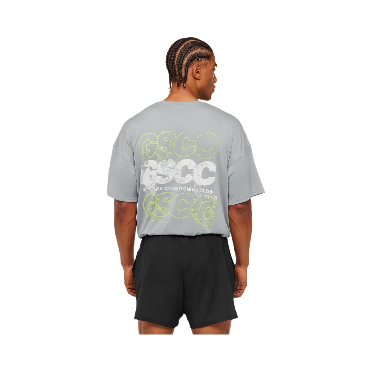 Gymshark GSCC Graphic T-Shirt "Denim Grey" - HypeFly India View 1