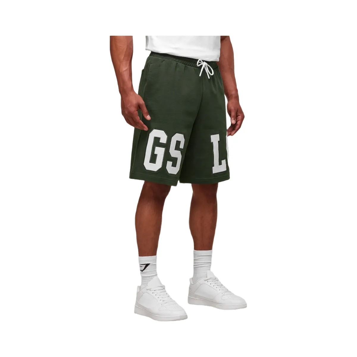 Gymshark GSLC 9" Short "Trail Green" - HypeFly India View 4