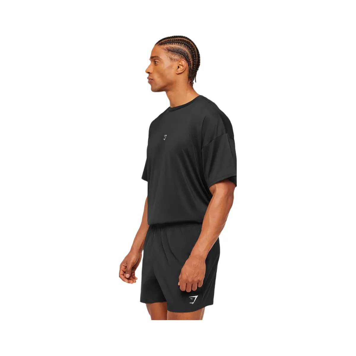 Gymshark GSRC Stencil Graphic T-Shirt "Black" - HypeFly India View 3