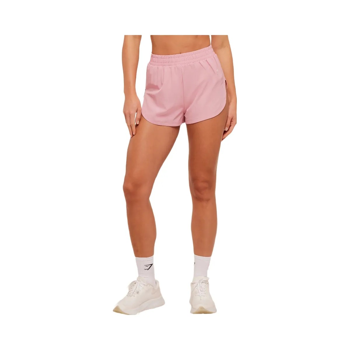 Gymshark Interval High Leg Shorts "Light Pink" - HypeFly India View 1