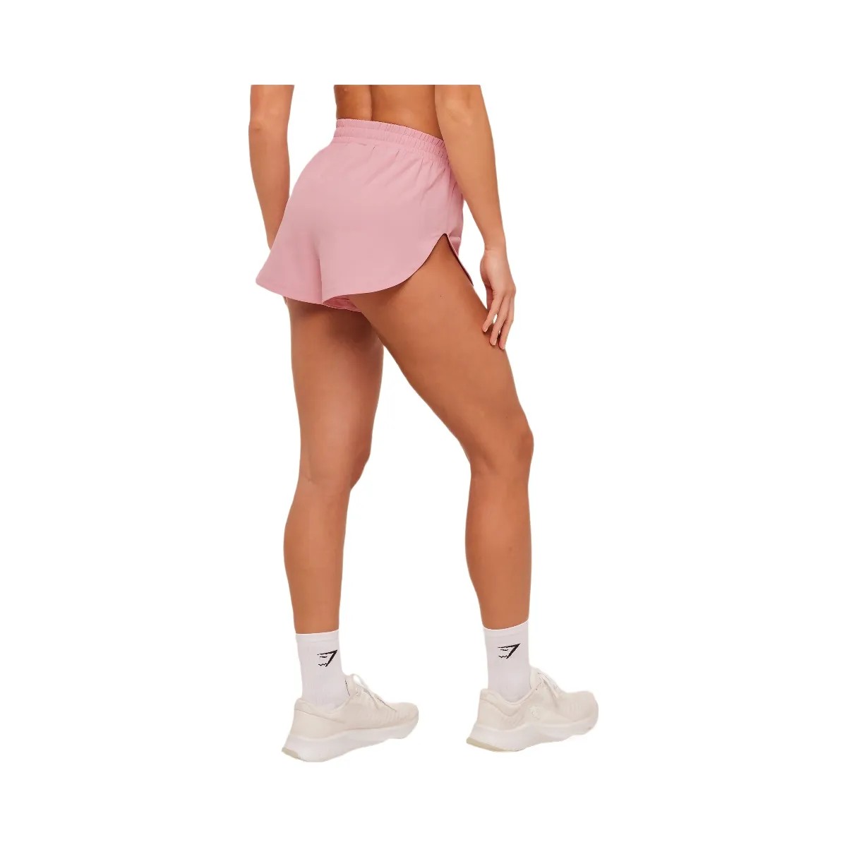 Gymshark Interval High Leg Shorts "Light Pink" - HypeFly India View 5