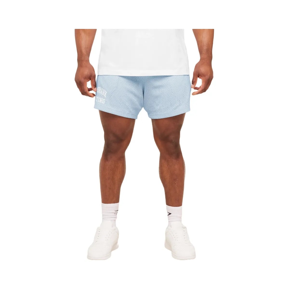 Gymshark Lifting Mesh 5" Shorts "Chilled Blue" - HypeFly India View 1