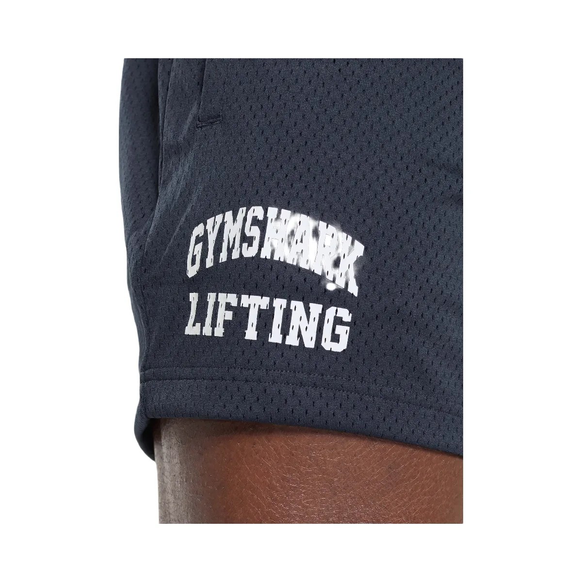 Gymshark Lifting Mesh 5" Shorts "Heavy Blue" - HypeFly India View 5