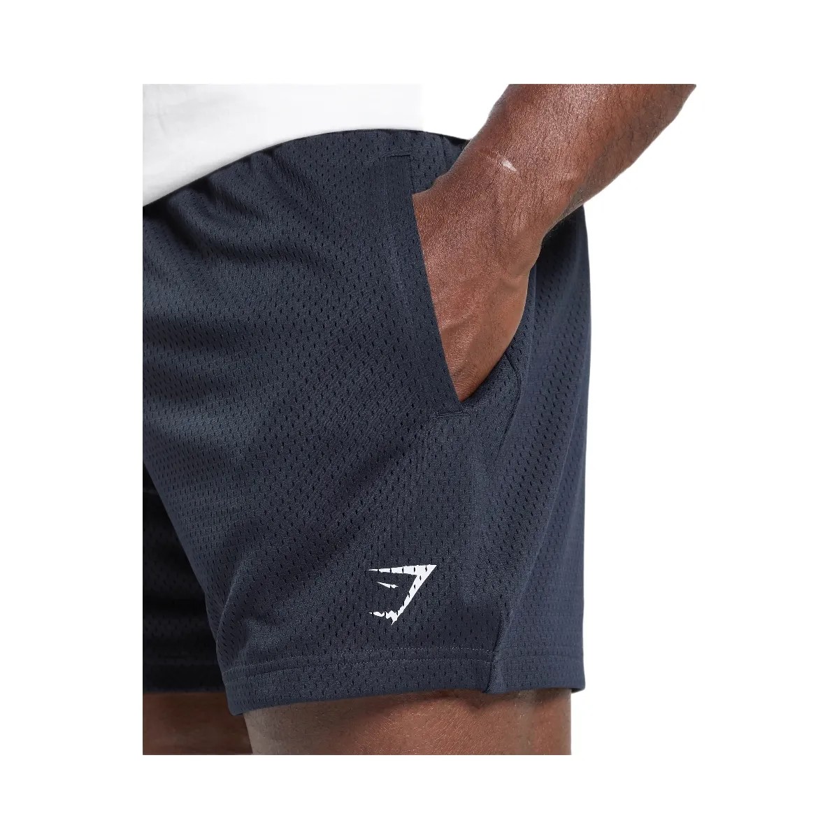 Gymshark Lifting Mesh 5" Shorts "Heavy Blue" - HypeFly India View 6