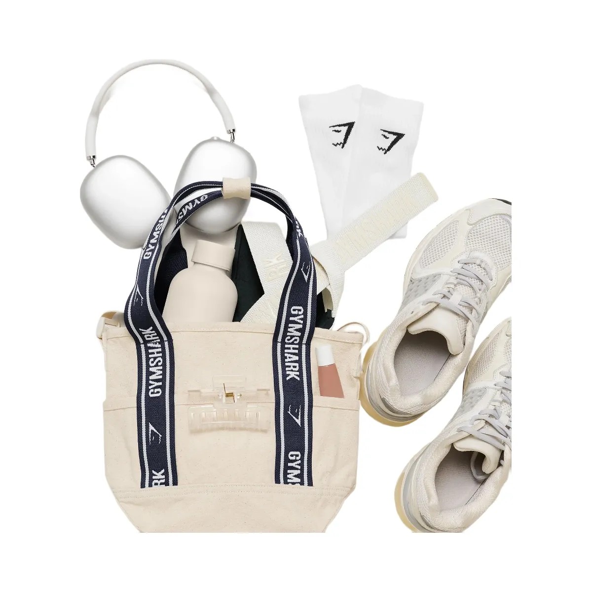 Gymshark Logo Mini Tote "Undyed" - HypeFly India View 3