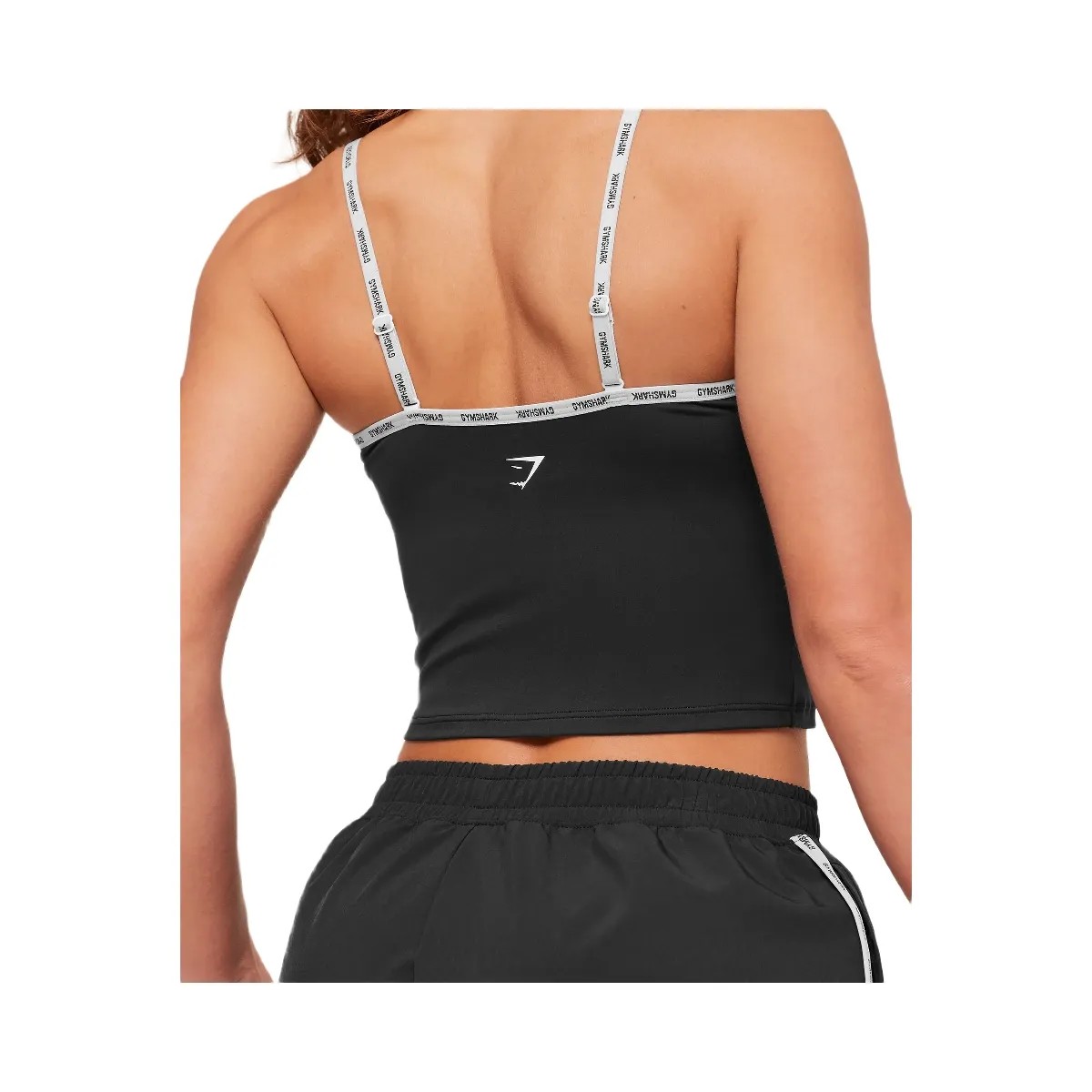 Gymshark Micro Logo Tank "Black" - HypeFly India View 6