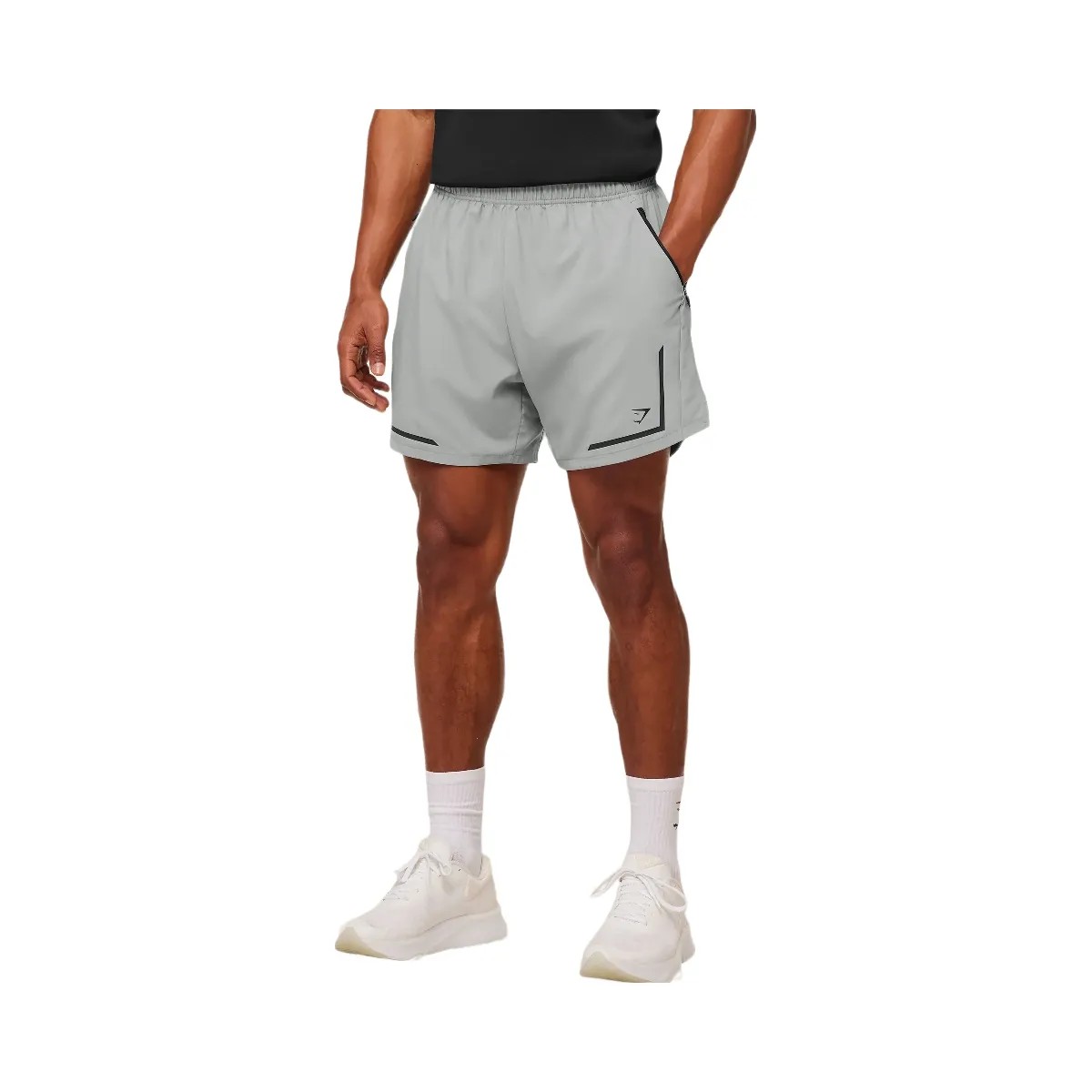 Gymshark Movement Sport 5" Shorts "Smokey Grey" - HypeFly India View 1