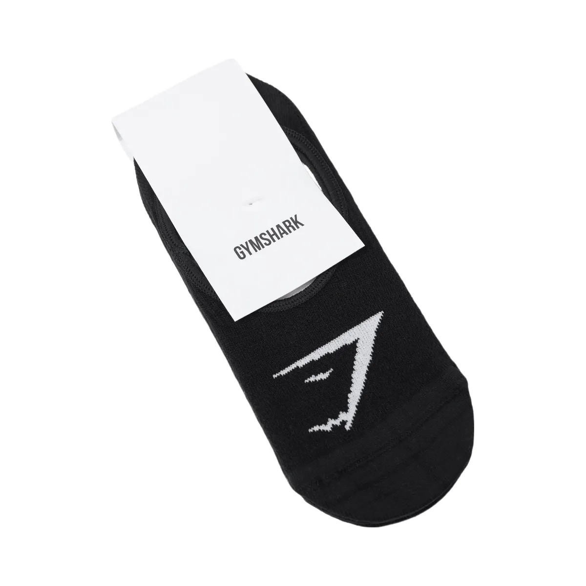 Gymshark No Show Socks 3pk "Black" - HypeFly India View 2