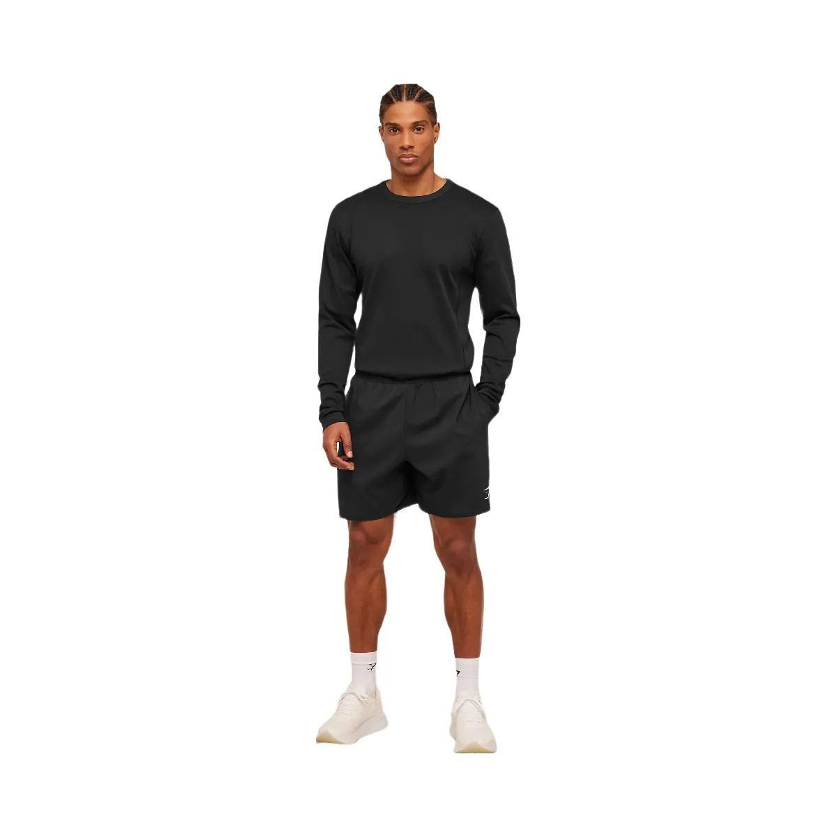 Gymshark Off Duty Long Sleeve T-Shirt "Black" - HypeFly India View 4