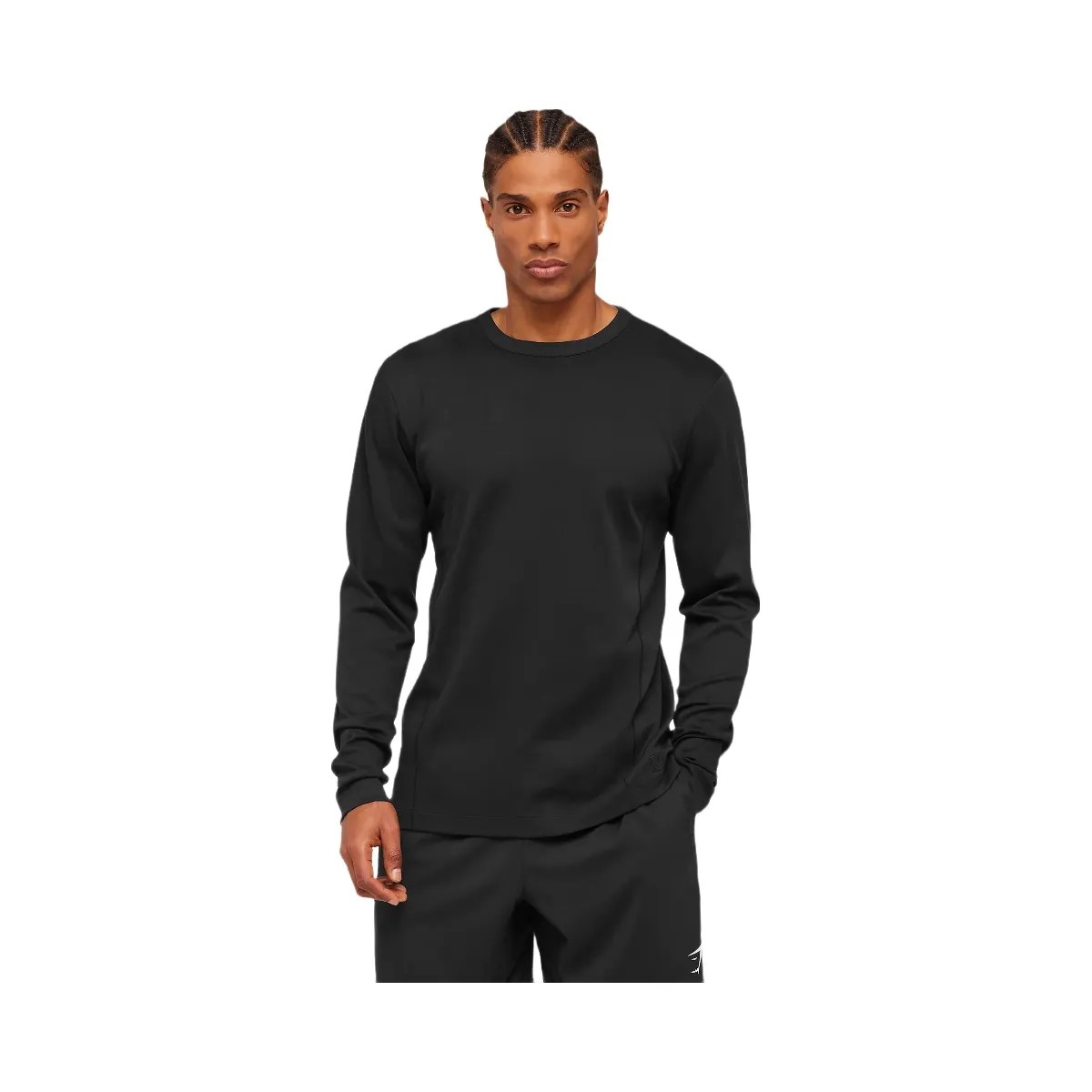 Gymshark Off Duty Long Sleeve T-Shirt "Black" - HypeFly India View 5