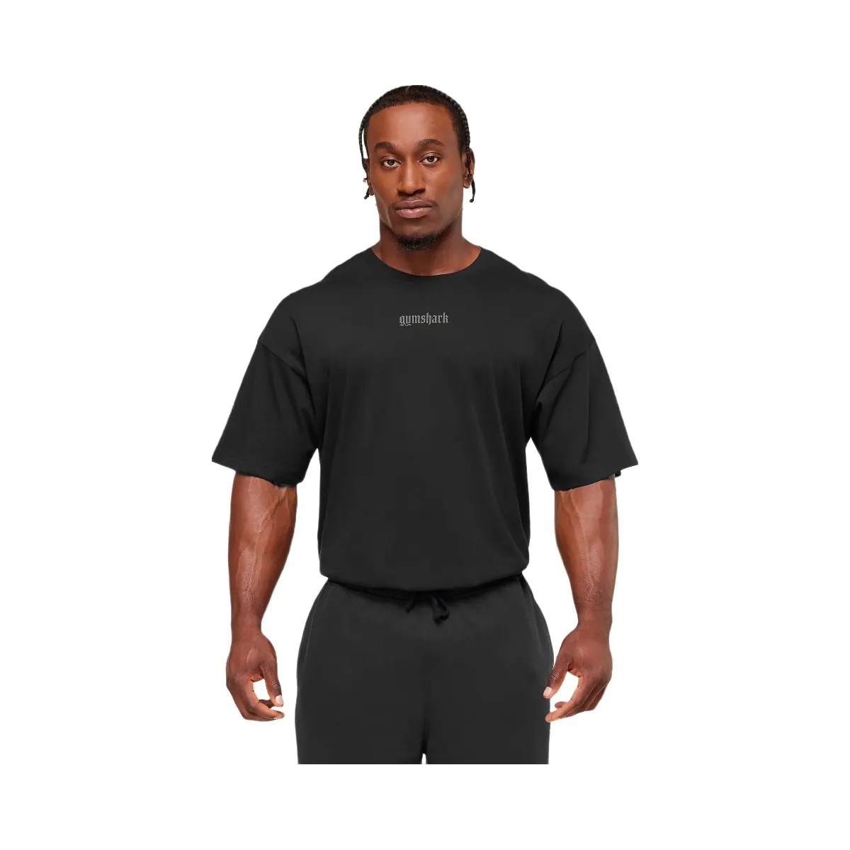 Gymshark Olde English T-Shirt "Black" - HypeFly India View 1