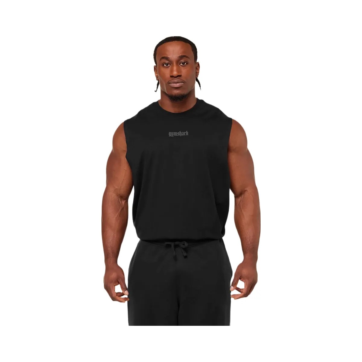 Gymshark Olde English Tank "GS Black" - HypeFly India View 4