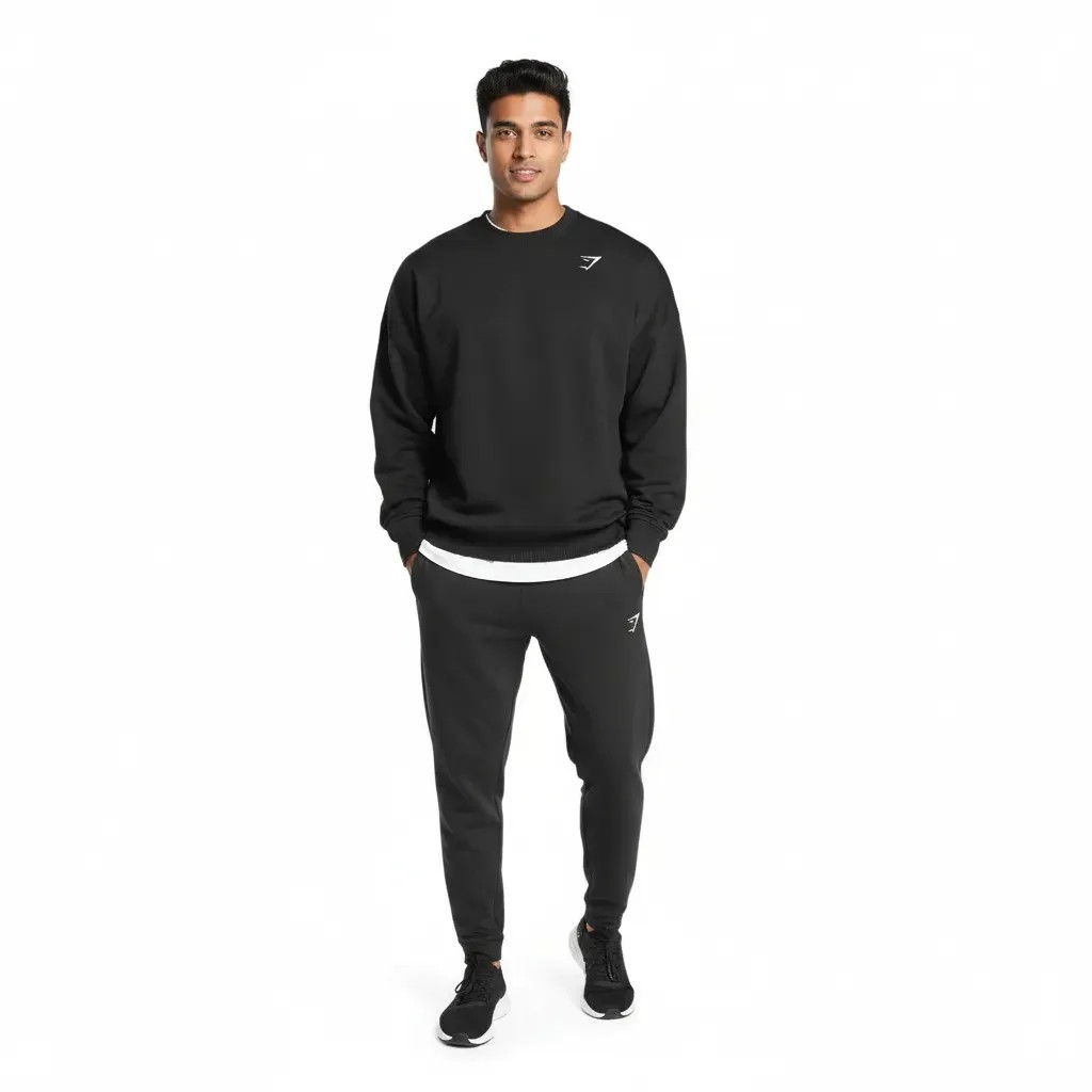 gymshark-oversized-crest-crew-black