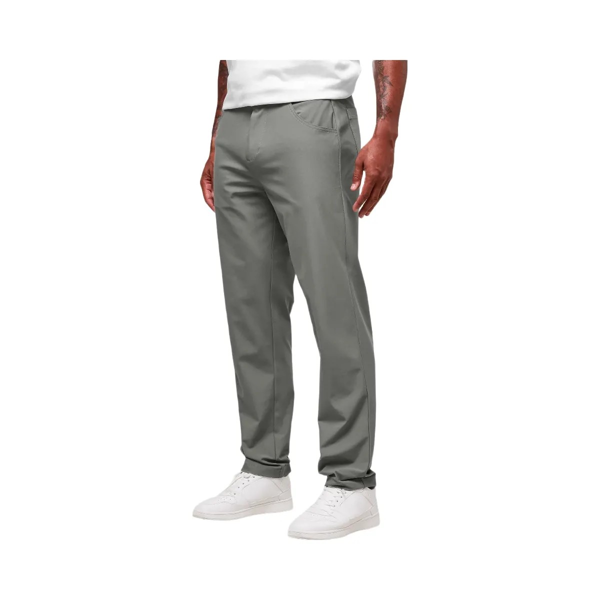 Gymshark Pants "Ash Grey" - HypeFly India View 3