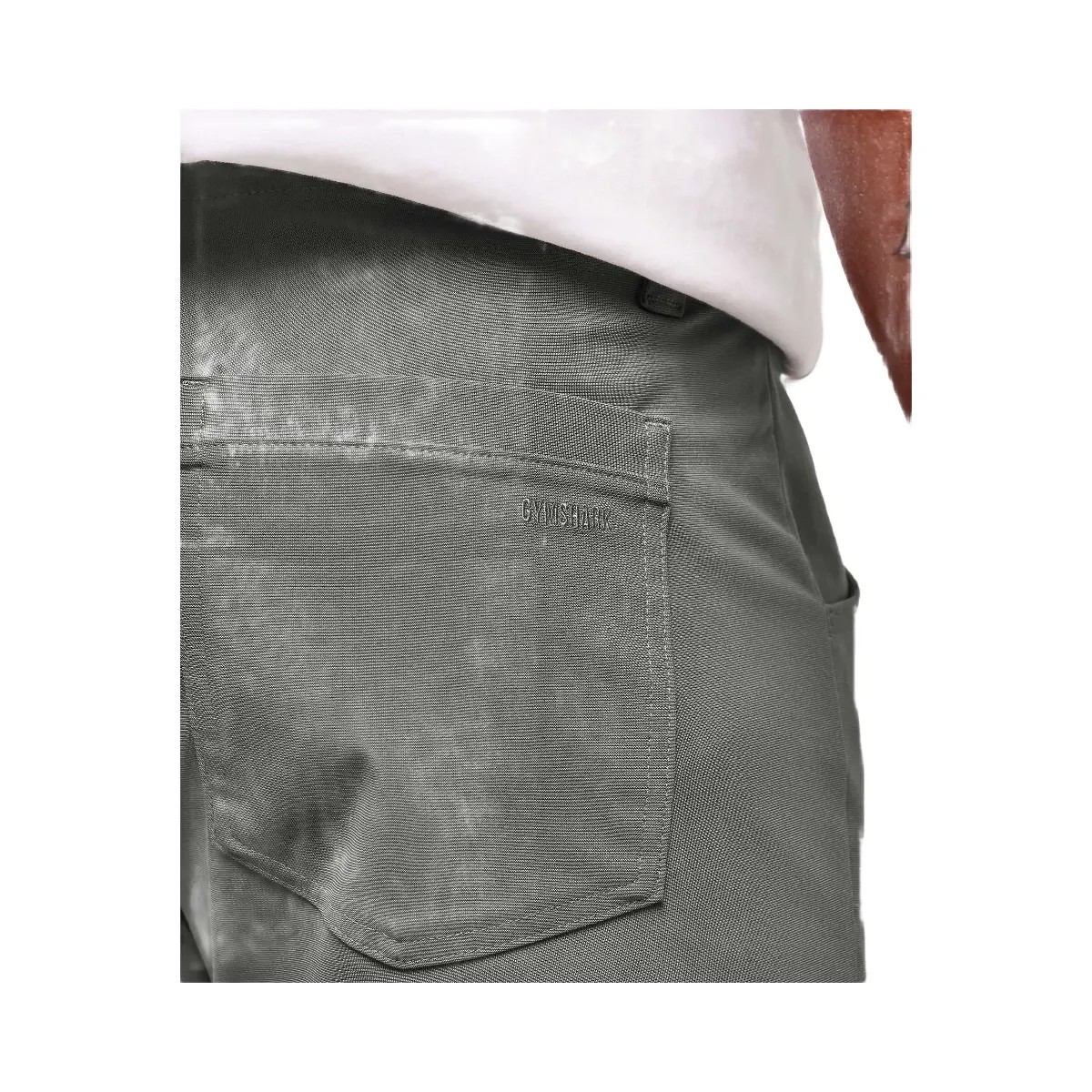 Gymshark Pants "Ash Grey" - HypeFly India View 5
