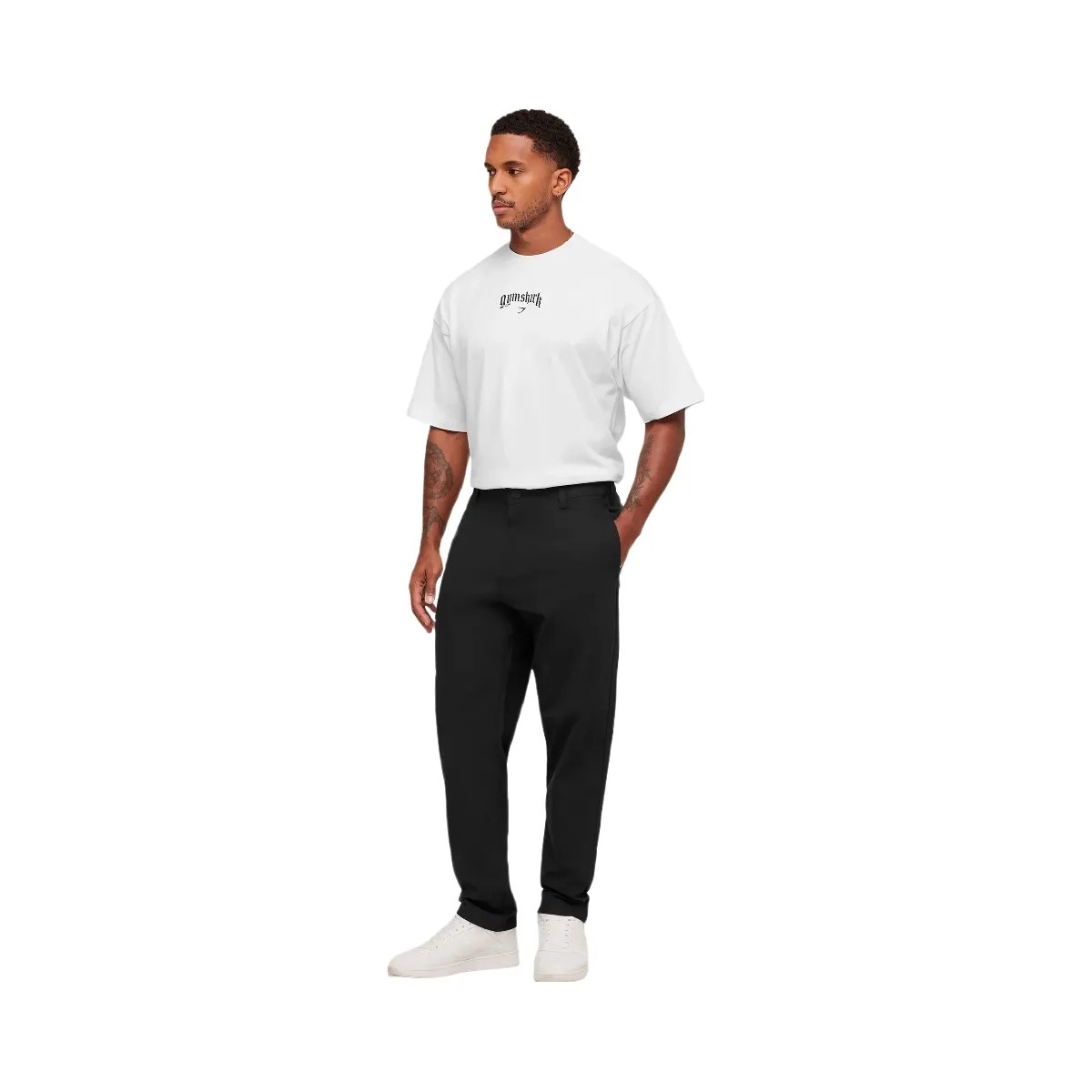 Gymshark Pants Elite "Black" - HypeFly India View 4
