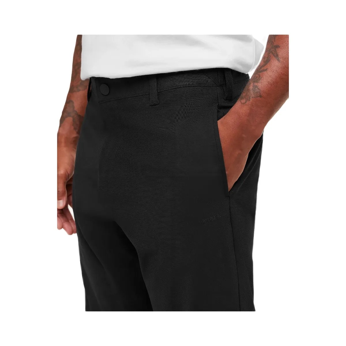 Gymshark Pants Elite "Black" - HypeFly India View 5