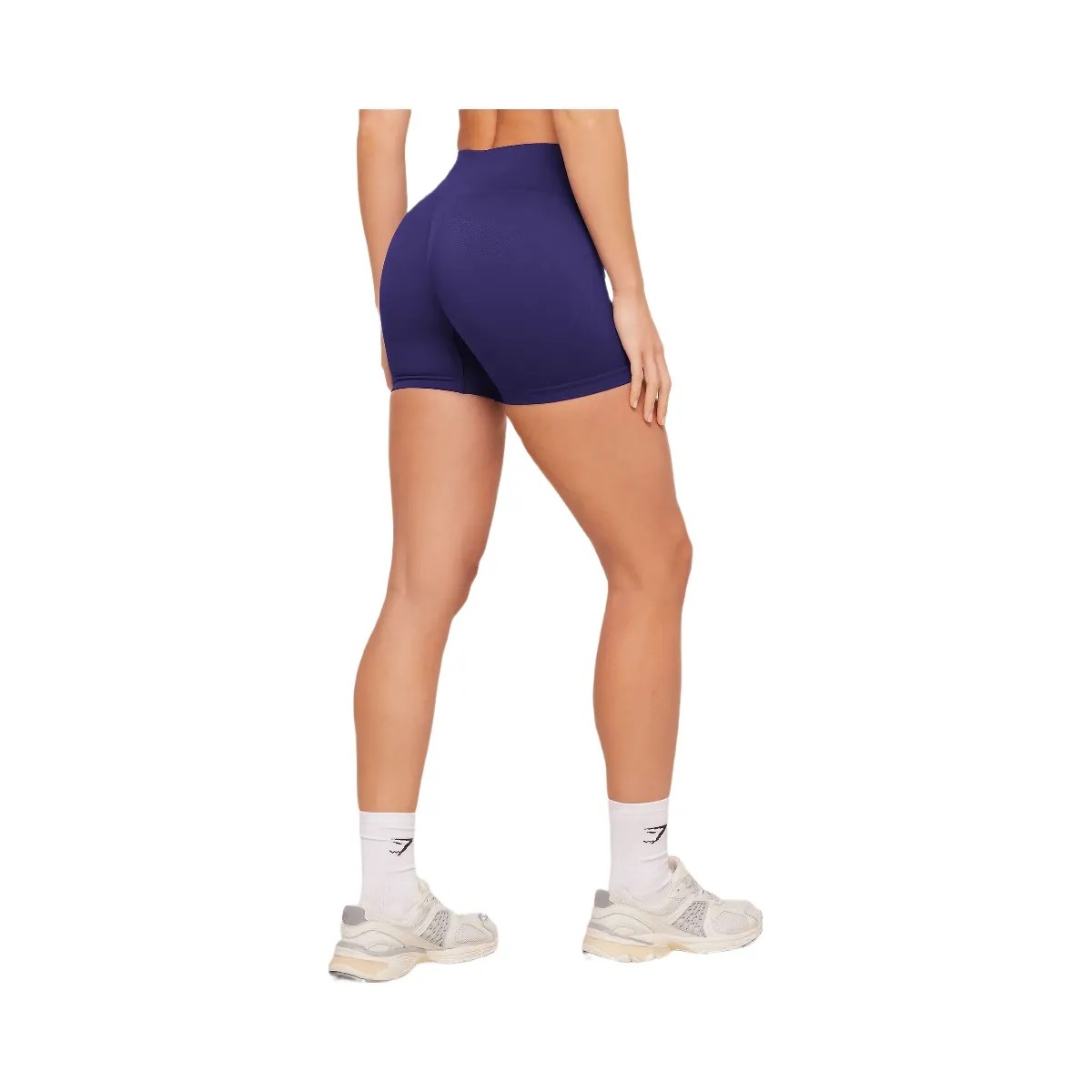 Gymshark Poise Seamless Shorts "Indigo Purple" - HypeFly India View 2