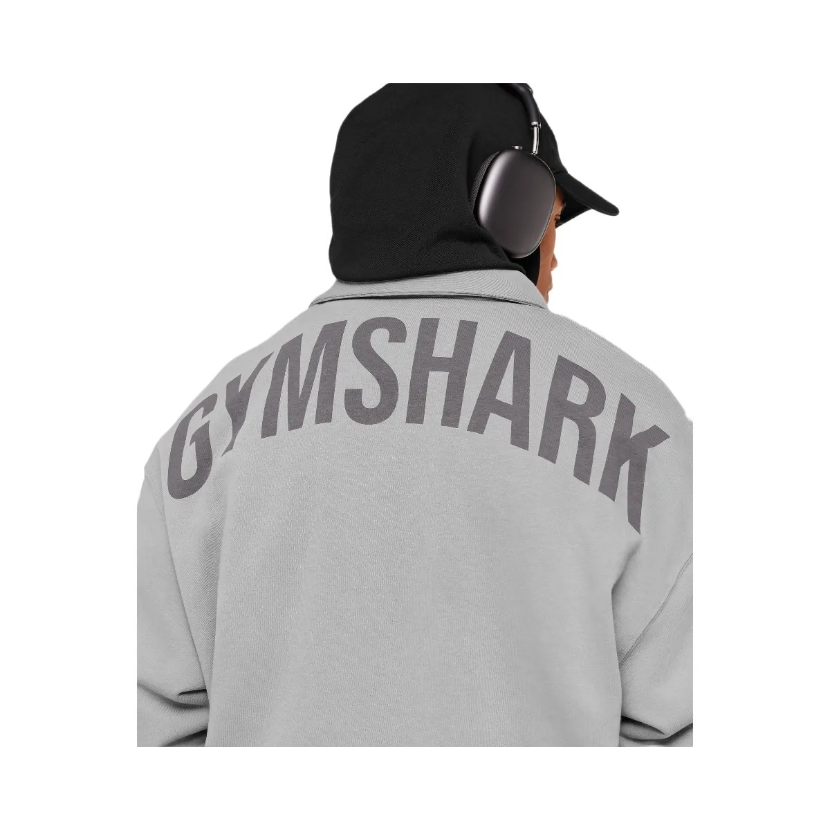 Gymshark Power Coach Jacket "Smokey Grey" - HypeFly India View 5